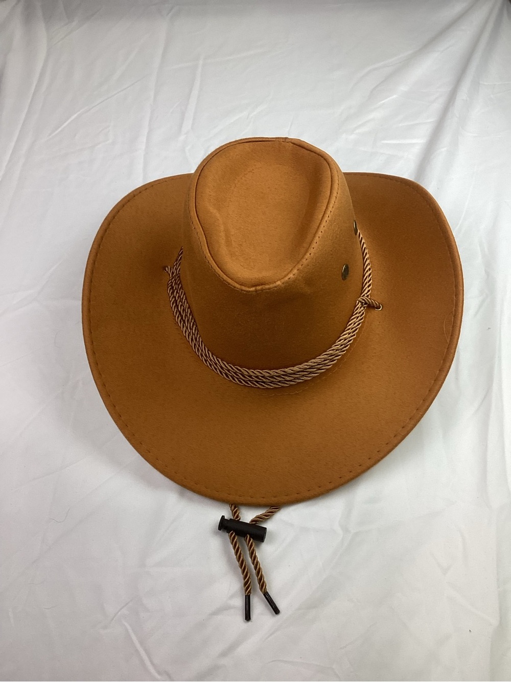 Rust Brown Western-style Felt Cowboy Hat